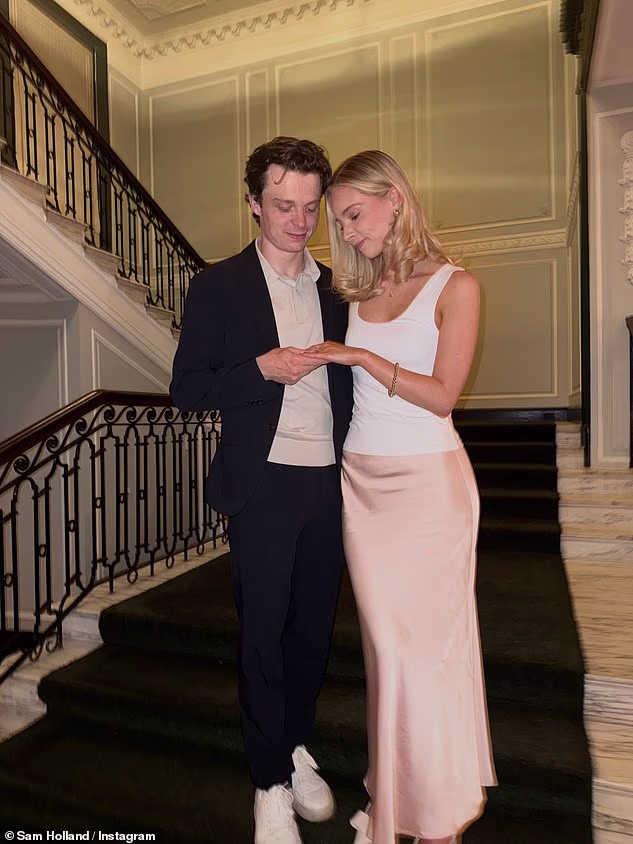 The chef, 27, took to Instagram on Thursday and shared a carousel of snaps of their engagement, revealing that the proposal took place on Tuesday